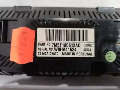 Second-hand car spare part climate control for ford focus c-max (cap) ambiente (d) oem iam references 7m5t18c612ad 7m5t18c612 7m5t18c612