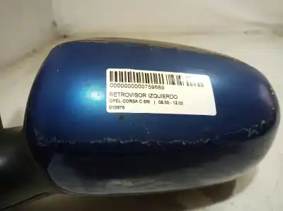 Peça sobressalente para automóvel em segunda mão espelho retrovisor esquerdo por opel corsa c sri referências oem iam 010676 010676 010676