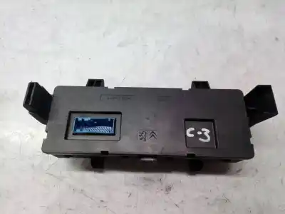 Peça sobressalente para automóvel em segunda mão comando de sofagem (chauffage / ar condicionado) por citroen c3 1.4 referências oem iam 96588239xt 96588239 96588239