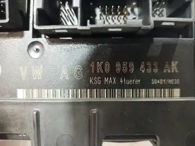 Second-hand car spare part electronic module for seat altea (5p1) hot oem iam references 1k0959433 1k0959433 1k0959433