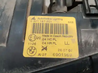 Second-hand car spare part left headlight for bmw serie 3 compact (e46) 316ti oem iam references 0301187201 0301187201 0301187201