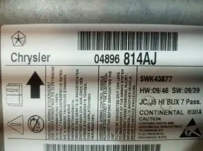 Second-hand car spare part airbag control unit for dodge journey sxt oem iam references 04896814aj 04896814aj 04896814aj