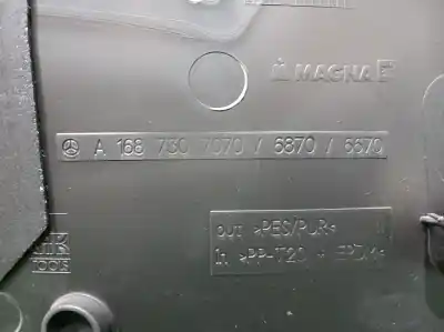 Recambio de automóvil de segunda mano de guarnecido puerta trasera derecha para mercedes clase a (w168) 170 cdi l (168.109) referencias oem iam a1687307070 a1687307070 a1687307070