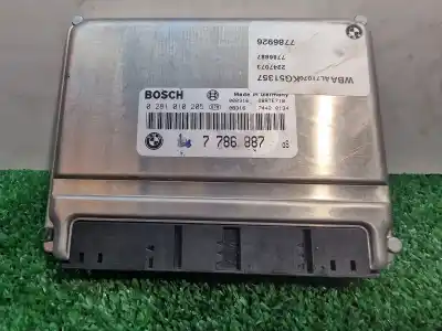 Peça sobressalente para automóvel em segunda mão centralina de motor uce por bmw serie 3 berlina (e46) 320d referências oem iam 7786887
