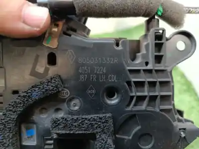 Second-hand car spare part left front door lock for renault captur helly hansen oem iam references 805031332r 40517224 805031332r