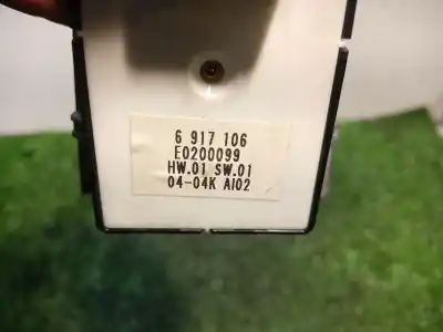 Second-hand car spare part left front power window switch for bmw serie 7 (e65/e66) 6.0 cat oem iam references 6917106 e0200099 6917106