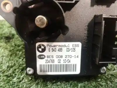 Second-hand car spare part electronic module for bmw serie 7 (e65/e66) 6.0 cat oem iam references 6943489 8es00827014 6943489