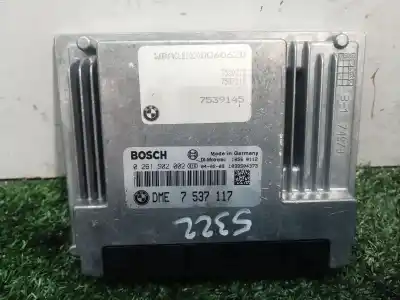 Second-hand car spare part ecu engine control for bmw serie 7 (e65/e66) 6.0 cat oem iam references 0261s02002 - 1039s04373