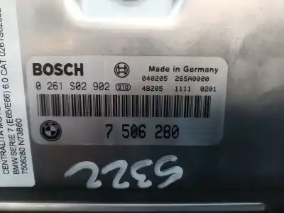 Second-hand car spare part ecu engine control for bmw serie 7 (e65/e66) 6.0 cat oem iam references 7506280 - 0261s02902 7506280 - 0261s02902 7506280 - 0261s02902