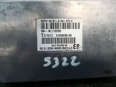 Second-hand car spare part electronic module for bmw serie 7 (e65/e66) 6.0 cat oem iam references 844169419759 - 01000236a9 844169419759 - 01000236a9 844169419759 - 01000236a9