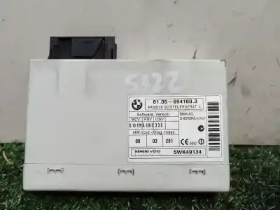 Second-hand car spare part electronic module for bmw serie 7 (e65/e66) 6.0 cat oem iam references 5wk49134 - 61356941803