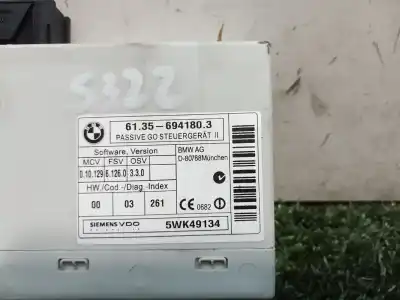Second-hand car spare part electronic module for bmw serie 7 (e65/e66) 6.0 cat oem iam references 5wk49134 - 61356941803 5wk49134 - 61356941803 5wk49134 - 61356941803