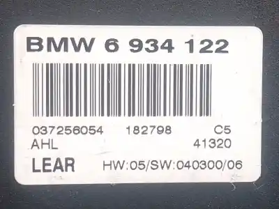 Pièce détachée automobile d'occasion MODULE ÉLECTRONIQUE pour BMW SERIE 7 (E65/E66)  Références OEM IAM 6934122 037256054 