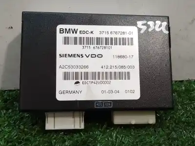 Peça sobressalente para automóvel em segunda mão módulo eletrônico por bmw serie 7 (e65/e66) 6.0 cat referências oem iam 3715676728101 11868017 a2c53033266