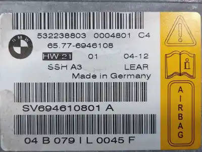 Second-hand car spare part electronic module for bmw serie 7 (e65/e66) 6.0 cat oem iam references 65776946108