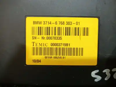 Second-hand car spare part electronic module for bmw serie 7 (e65/e66) 6.0 cat oem iam references 3714676838301 00003719b1 3714676838301