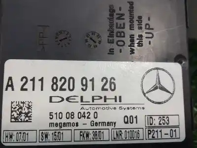 Автозапчастина б/у  для MERCEDES-BENZ CLASE C (W203)  Посилання на OEM IAM A2118209126 510080420 