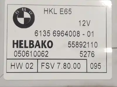 Second-hand car spare part electronic module for bmw serie 7 (e65/e66) 6.0 cat oem iam references 61356964008