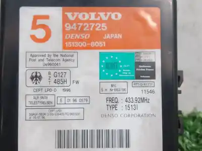 Автозапчастина б/у електронний модуль для volvo s70 (874) 2.5 tdi посилання на oem iam 9472725