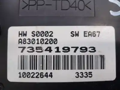 Gebrauchtes Autoersatzteil klimakontrolle zum fiat punto (199_) 1.3 d multijet oem-iam-referenzen 735419793