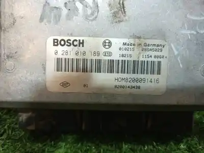 Автозапчасти б/у блок управления двигателем за renault scenic rx4 (ja0) * ссылки oem iam 0281010189 h0m8200091416 8200143438