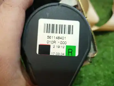 Second-hand car spare part front right seat belt for bmw serie 7 (e65/e66) 6.0 cat oem iam references 5611484401 010r000 5611484401