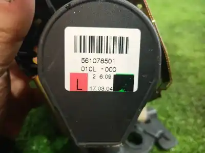Peça sobressalente para automóvel em segunda mão cinto de segurança dianteiro esquerdo por bmw serie 7 (e65/e66) 6.0 cat referências oem iam 561078501 010l000 561078501