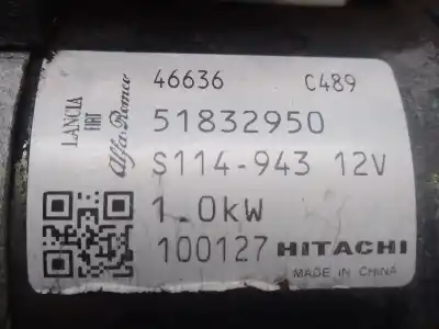 Pezzo di ricambio per auto di seconda mano  per FIAT PANDA (169)  Riferimenti OEM IAM 51832950 S114943 100127