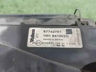Автозапчасти б/у правая фара за seat leon (1m1) 1.9 tdi ссылки oem iam 1m1941002d 67742701 1m1941002d