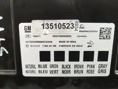 Second-hand car spare part electronic module for opel astra k (b16) 1.6 cdti (68) oem iam references 13510523 8360100000000x 650446862