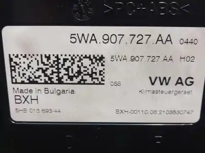 Second-hand car spare part ELECTRONIC MODULE for VOLKSWAGEN CADDY V FURGONETA/MONOVOLUMEN (SBA, SBH)  OEM IAM references 5WA907727AA 22129001 2K863252