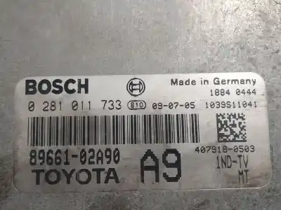 Second-hand car spare part ECU ENGINE CONTROL for TOYOTA COROLLA (_E12_)  OEM IAM references 0281011733 8966102A90A9 4079180503