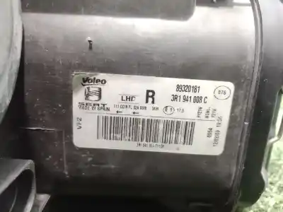 Gebrauchtes Autoersatzteil rechter scheinwerfer zum seat exeo st (3r5) 2.0 tdi oem-iam-referenzen 3r1941008c 89320181 3r1941008c