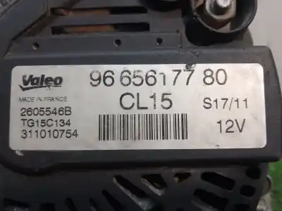 Piesă de schimb auto la mâna a doua alternator pentru peugeot 407 sport referințe oem iam 9665617780