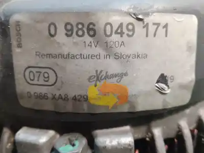 Pezzo di ricambio per auto di seconda mano ALTERNATORE per FORD FOCUS C-MAX (CAP)  Riferimenti OEM IAM 0986049171 0986XA8429 0986049171