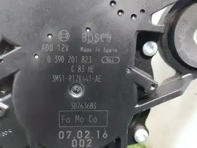 Second-hand car spare part rear windshield wiper motor for ford s-max (wa6) 2.0 tdci oem iam references 0390201823
