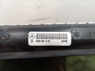 Second-hand car spare part water radiator for mercedes-benz clase gle (w166) 2.1 cdi cat 204 cv / 150 kw oem iam references a0995000004 a0995001203 a0995000004