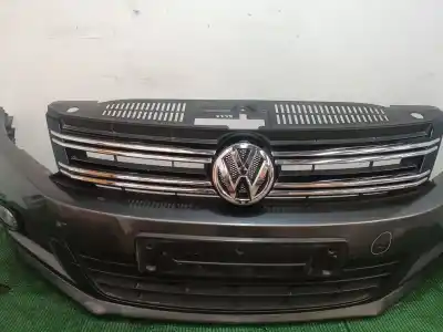 Автозапчастина б/у передній бампер для volkswagen tiguan (5n_) 2.0 tdi посилання на oem iam 5n0807101 5n0807101 5n0807101