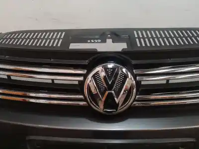 Автозапчастина б/у передній бампер для volkswagen tiguan (5n_) 2.0 tdi посилання на oem iam 5n0807101 5n0807101 5n0807101