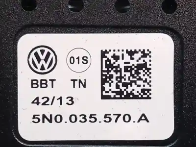 Pezzo di ricambio per auto di seconda mano antenna per volkswagen tiguan (5n_) 2.0 tdi riferimenti oem iam 5n0035570a 5n0035570a 5n0035570a