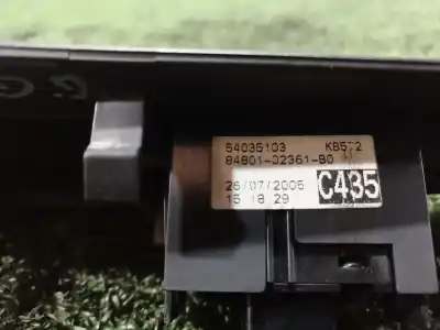 Peça sobressalente para automóvel em segunda mão botão / interruptor elevador vidro dianteiro direito por toyota corolla (_e12_) 1.4 d (nde120_) referências oem iam 7423102300 54035103 8480102361