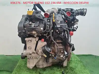 Recambio de automóvil de segunda mano de MOTOR COMPLETO para NISSAN NOTE (E11E) 1.5 dCi Turbodiesel CAT referencias OEM IAM K9K276  