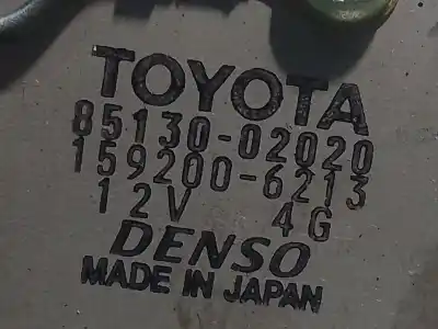 Peça sobressalente para automóvel em segunda mão motor do limpador traseiro por toyota corolla (_e12_) 1.4 d (nde120_) referências oem iam 8513002020 1592006213 8513002020