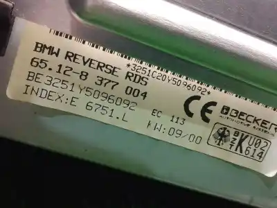 Piesă de schimb auto la mâna a doua sistem audio / cd radio casetofon pentru bmw 5 (e39) 523 i referințe oem iam 65128377004 3251y5096092 51458184156