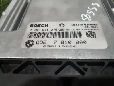 Second-hand car spare part ecu engine control for bmw 1 (e81) 120 d oem iam references dde781000 0281015075 dde781000