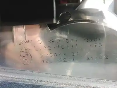 Peça sobressalente para automóvel em segunda mão farolim traseiro esquerdo por bmw 3 (e46) 320 d referências oem iam 8383821 2300131i 63218383099