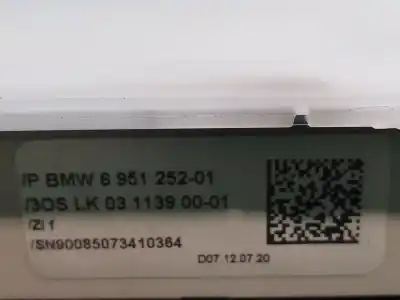 Peça sobressalente para automóvel em segunda mão luz interior por bmw 1 (e81) 120 d referências oem iam 695125201 lk0311390001 695125201