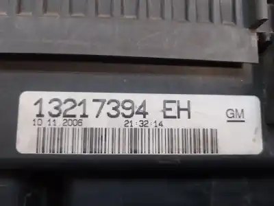 Second-hand car spare part fuse box unit for opel corsa d cmon oem iam references 13217394eh 13217394eh 13217394eh