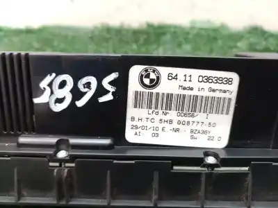 Peça sobressalente para automóvel em segunda mão comando de sofagem (chauffage / ar condicionado) por bmw x3 (e83) xdrive 20 d referências oem iam 64110363938 64110363938 64110363938