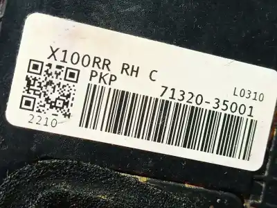 Автозапчастина б/у замок заднього правого дверя для ssangyong tivoli 1.5 посилання на oem iam 7132035001 7132035001 7132035001